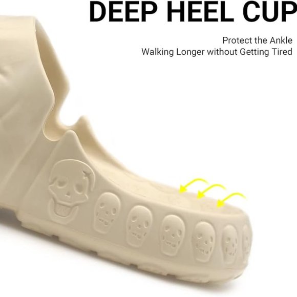 Skull Slide Sandals - Picture 2 of 6